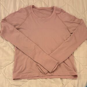 Pink Long Sleeve Top